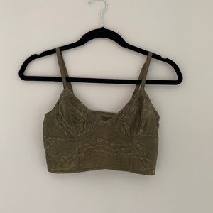 Free People Lace Bustier Bralette